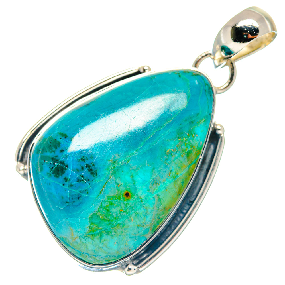 Chrysocolla Pendants handcrafted by Anasilvercos - PD18683