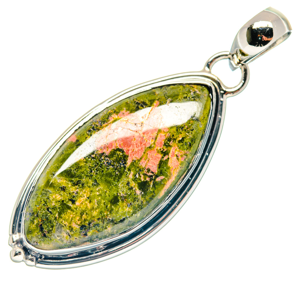 Unakite Pendants handcrafted by Anasilvercos - PD18687