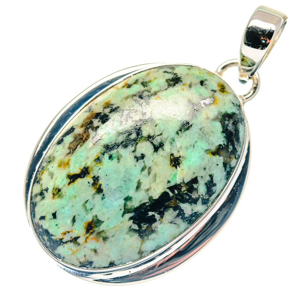 Tibetan Turquoise Pendants handcrafted by Anasilvercos - PD18688