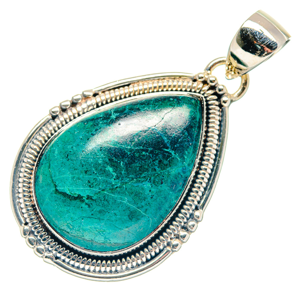 Chrysocolla Pendants handcrafted by Anasilvercos - PD18691
