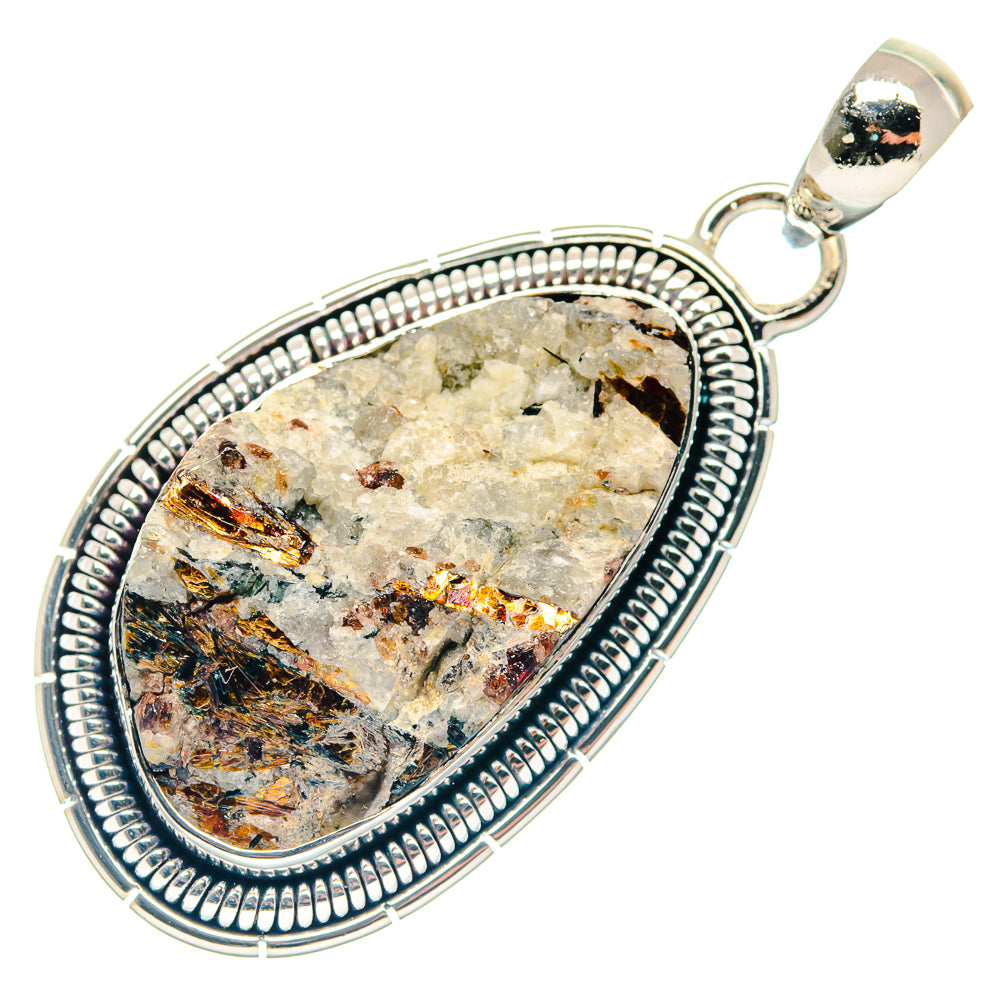 Astrophyllite Pendants handcrafted by Anasilvercos - PD18724