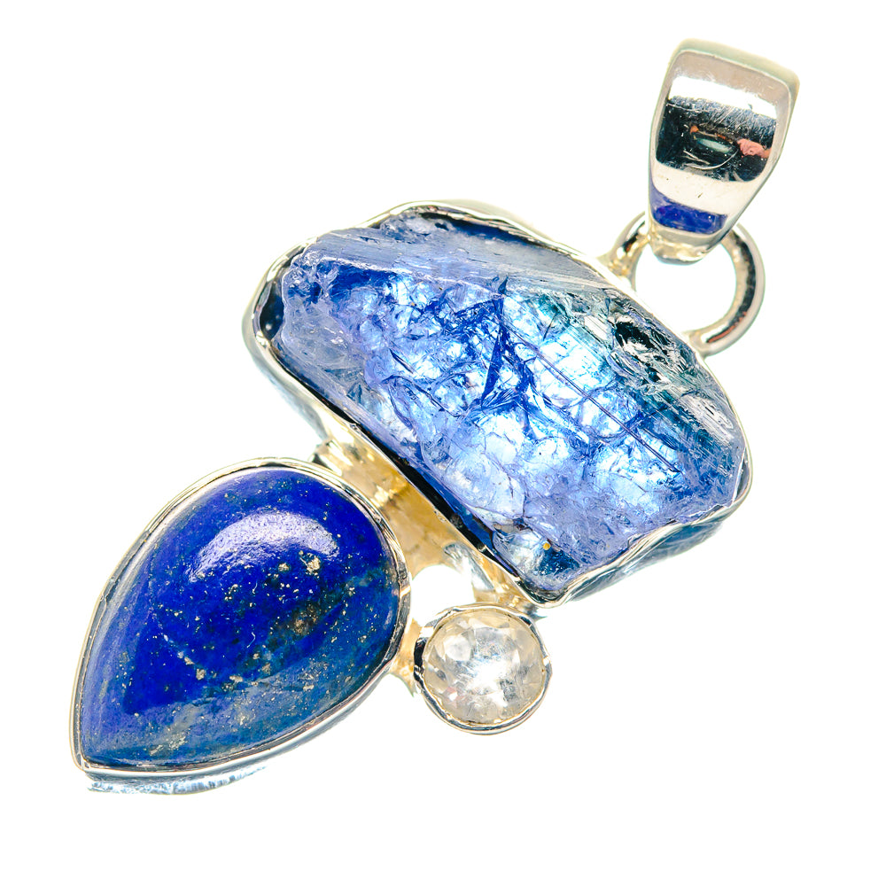 Tanzanite Pendants handcrafted by Anasilvercos - PD18726