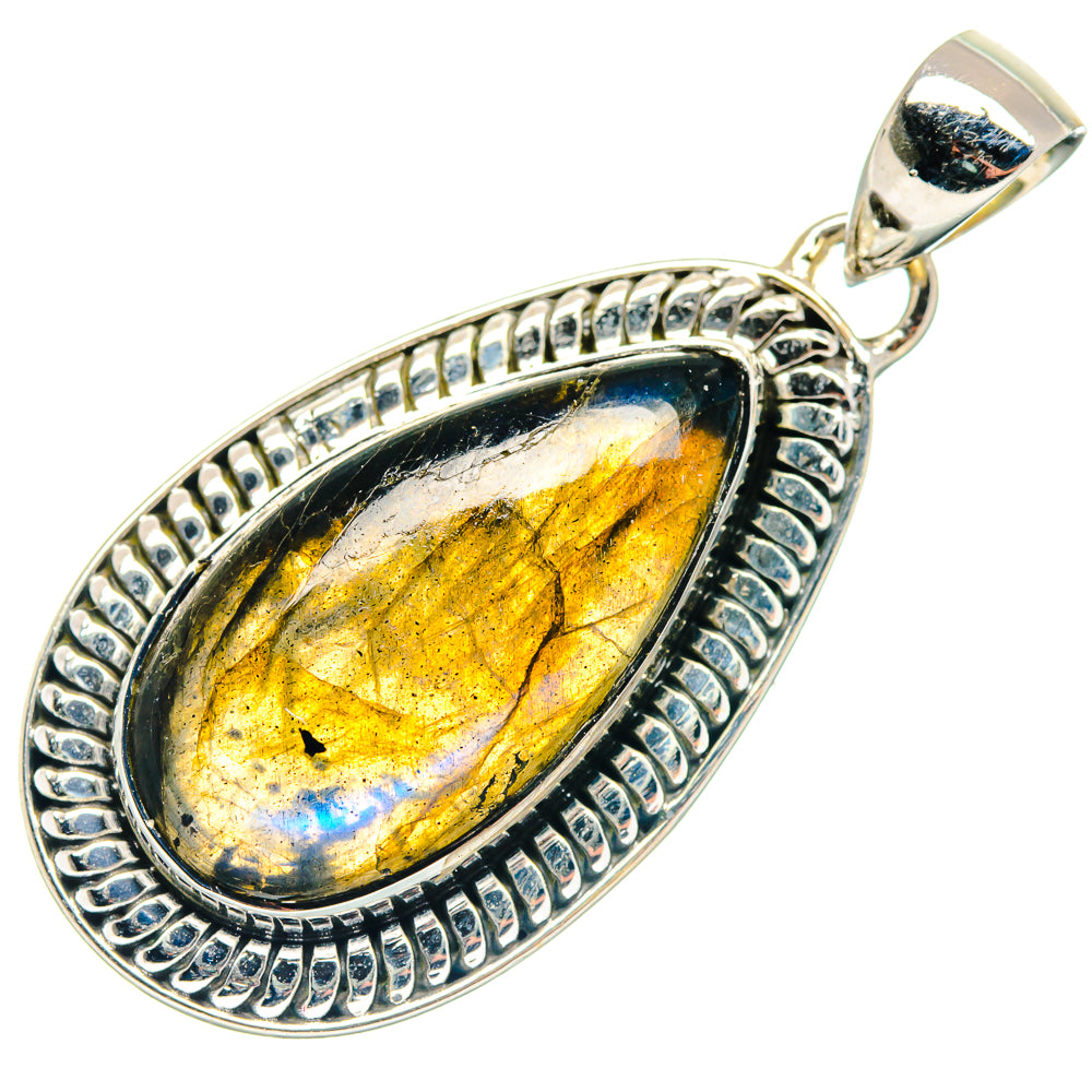 Labradorite Pendants handcrafted by Anasilvercos - PD18728 - Photo 2