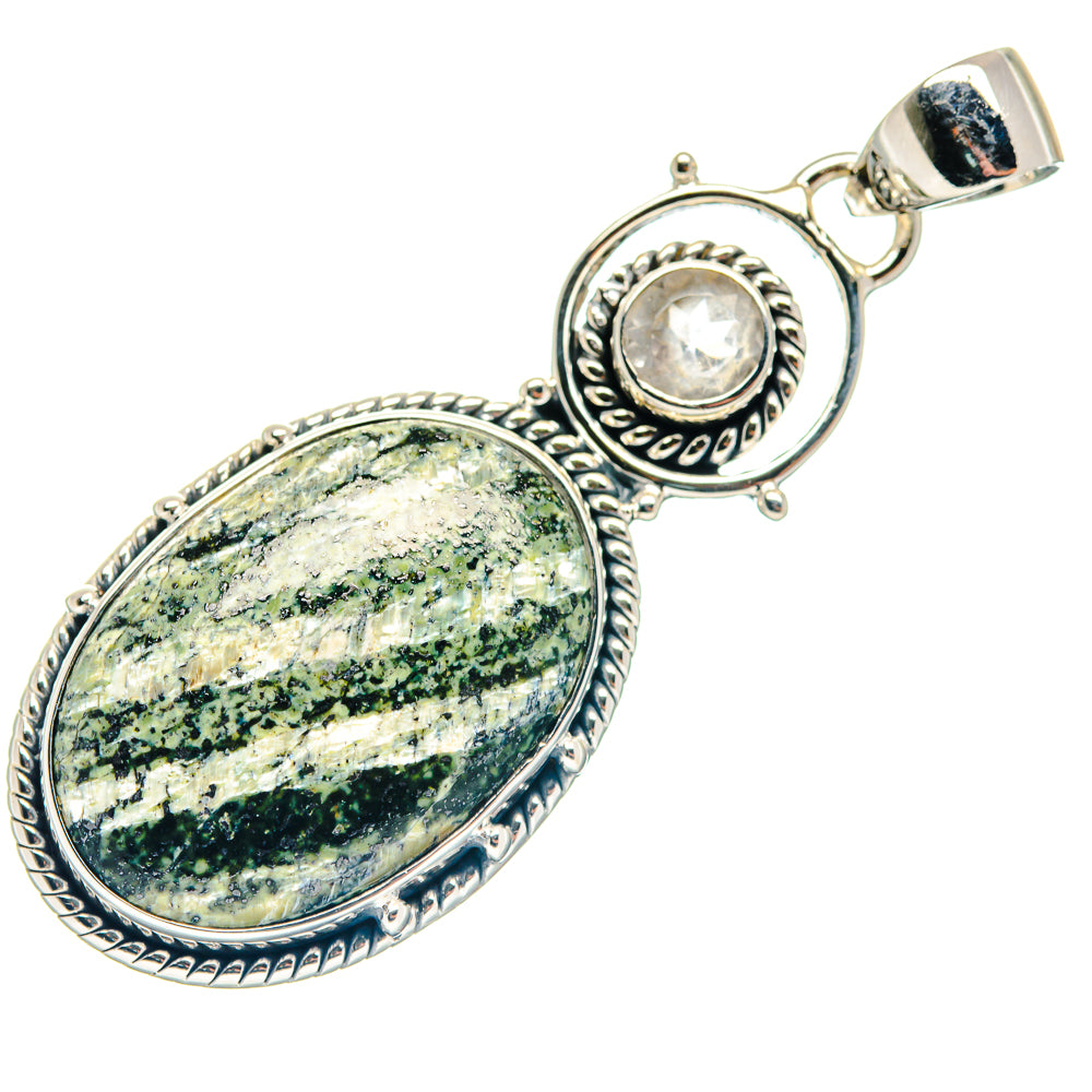 Lizard Jasper Pendants handcrafted by Anasilvercos - PD18740