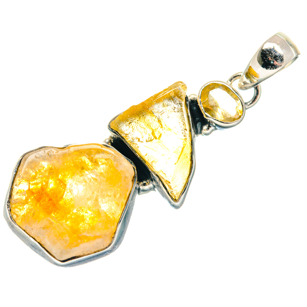 Citrine Pendants handcrafted by Anasilvercos - PD18754