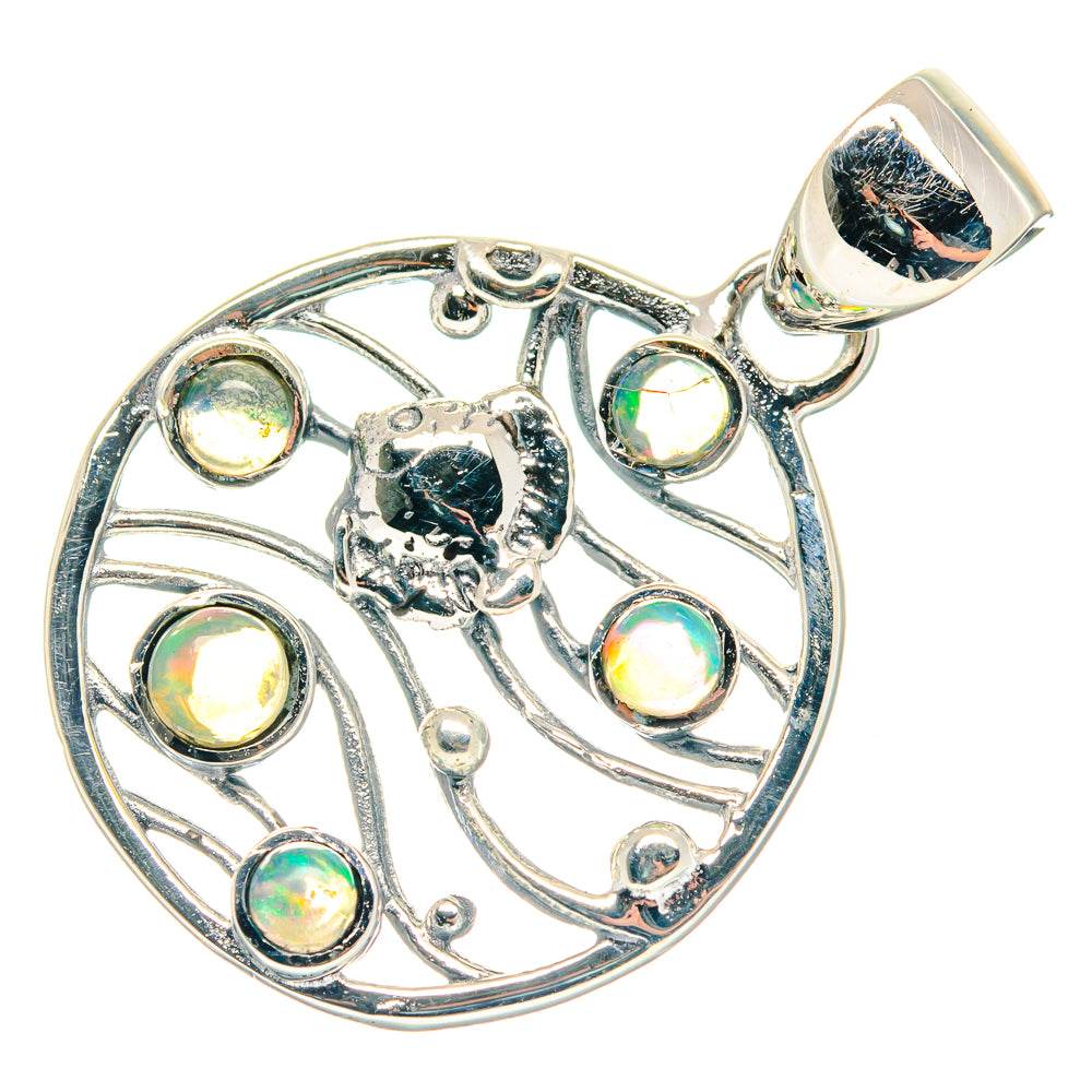 Ethiopian Opal Pendants handcrafted by Anasilvercos - PD18758