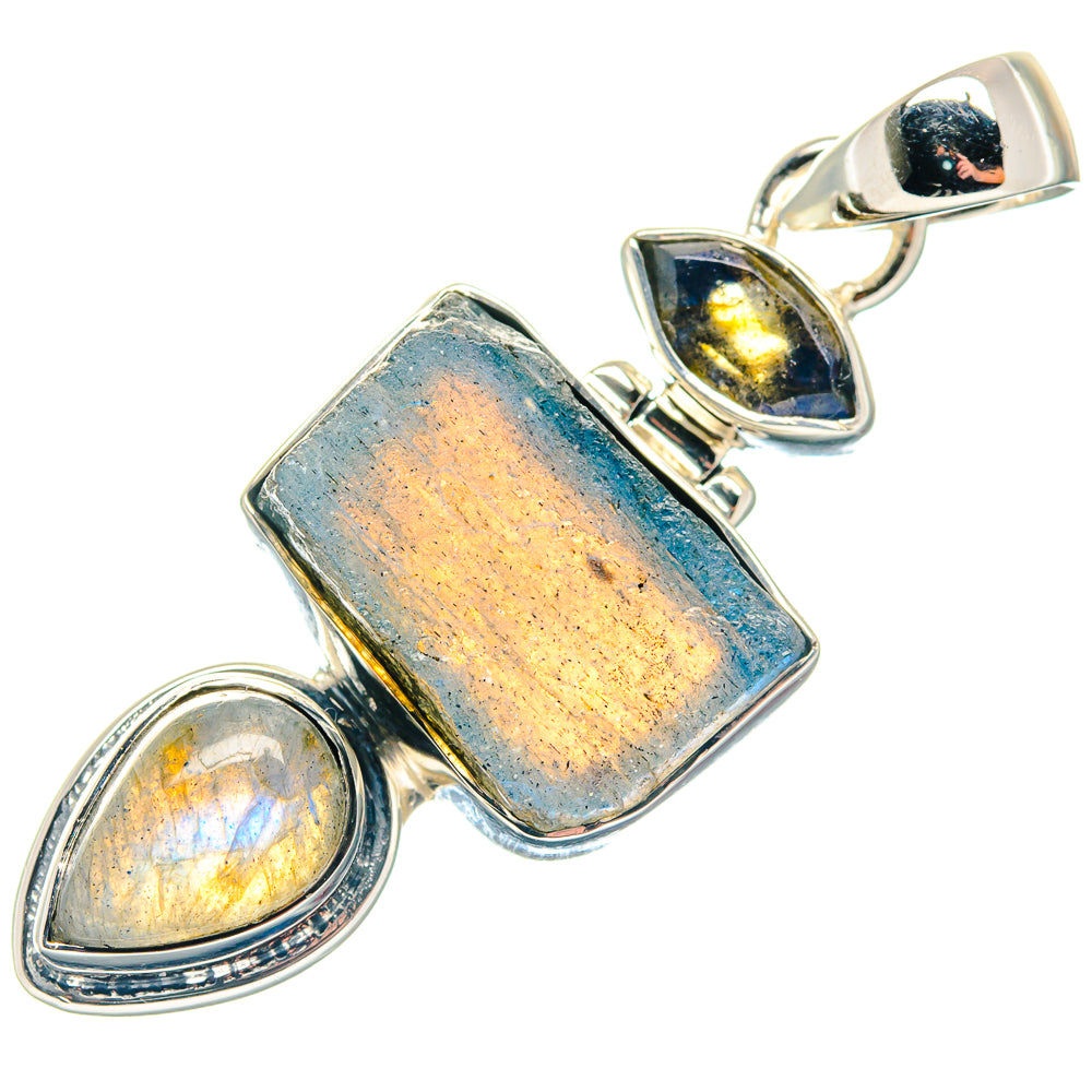 Labradorite Pendants handcrafted by Anasilvercos - PD18760