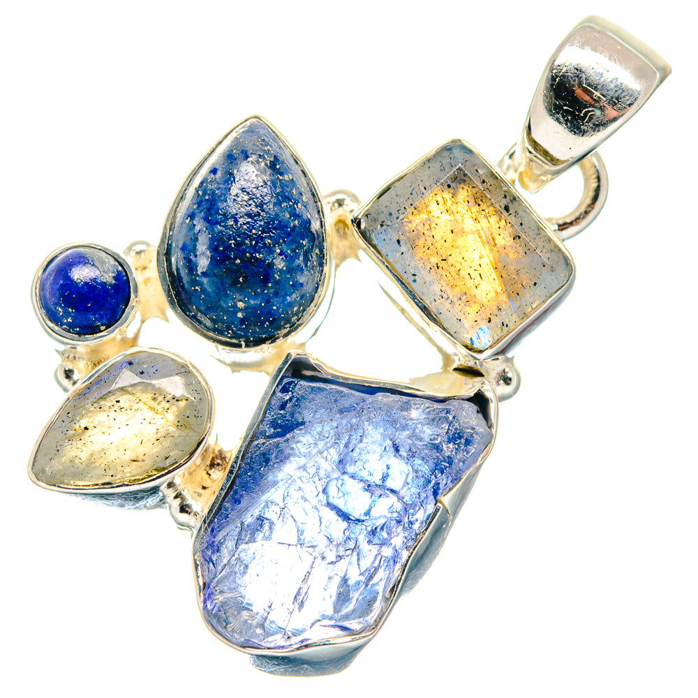 Tanzanite Pendants handcrafted by Anasilvercos - PD18768