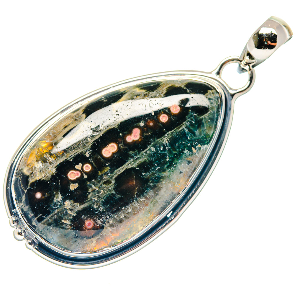 Ocean Jasper Pendants handcrafted by Anasilvercos - PD18806