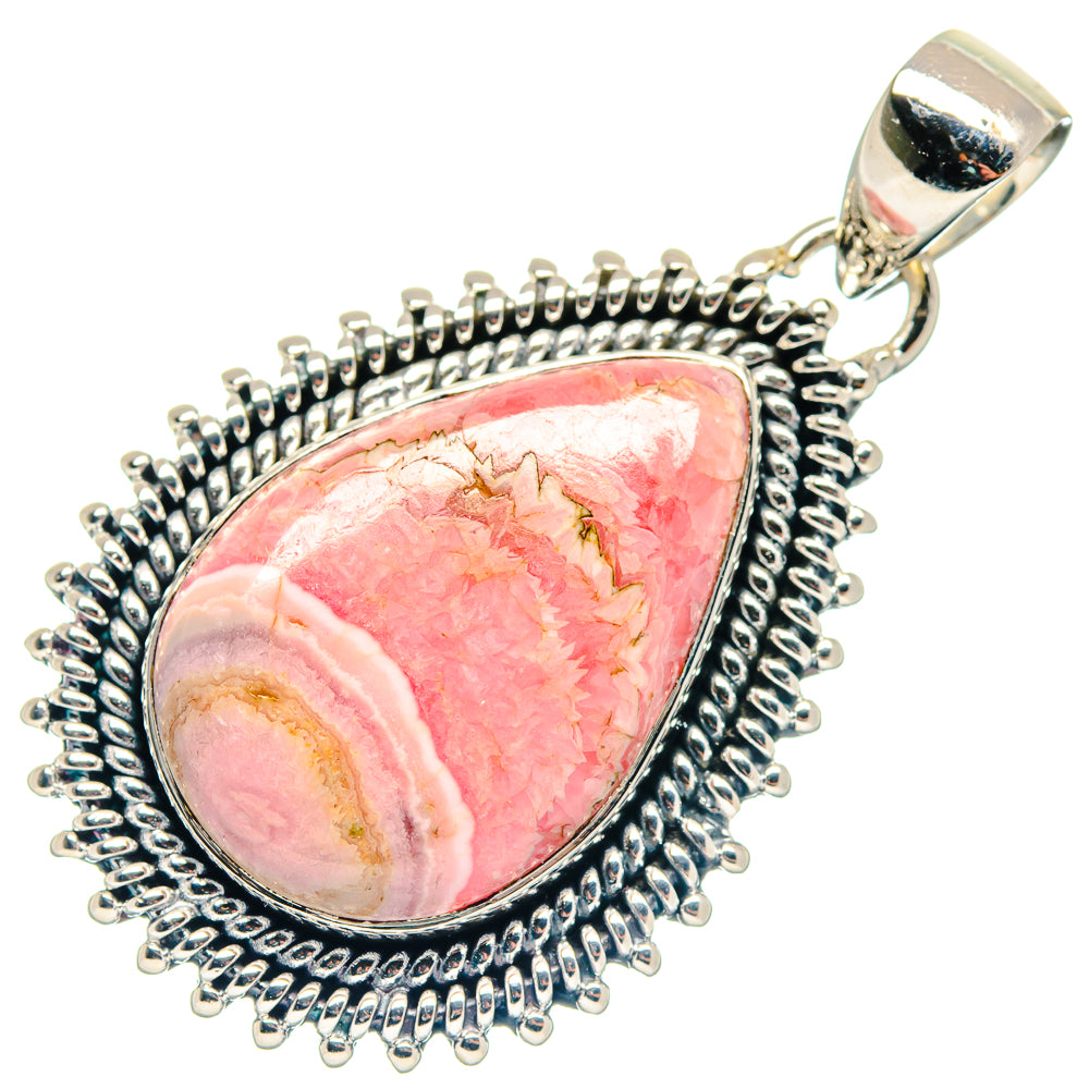 Rhodochrosite Pendants handcrafted by Anasilvercos - PD18817