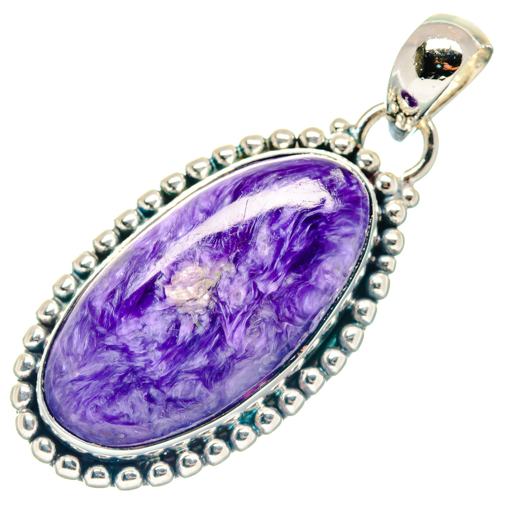 Charoite Pendants handcrafted by Anasilvercos - PD18824