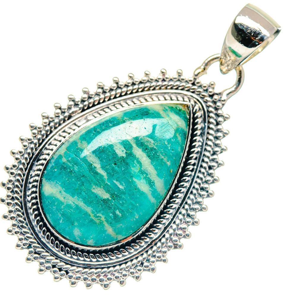 Amazonite Pendants handcrafted by Anasilvercos - PD18831