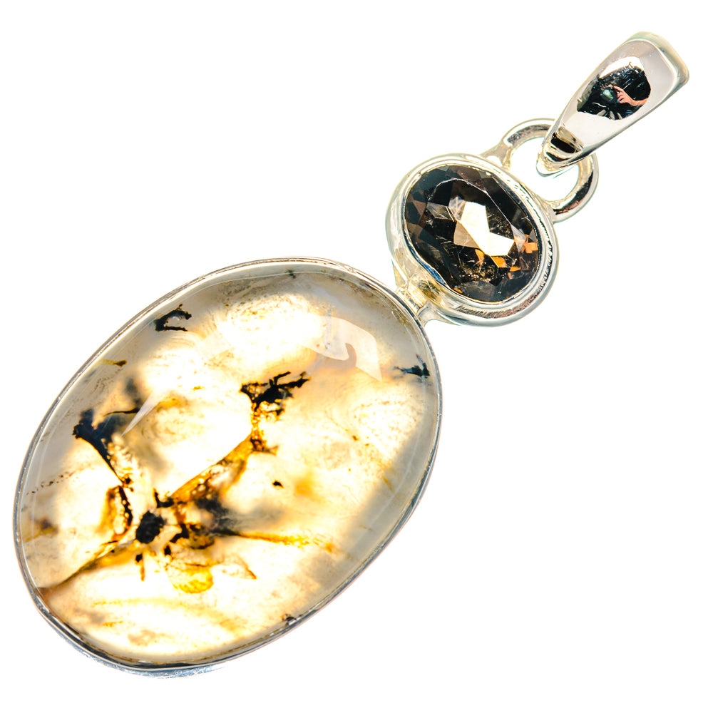 Montana Agate Pendants handcrafted by Anasilvercos - PD18844