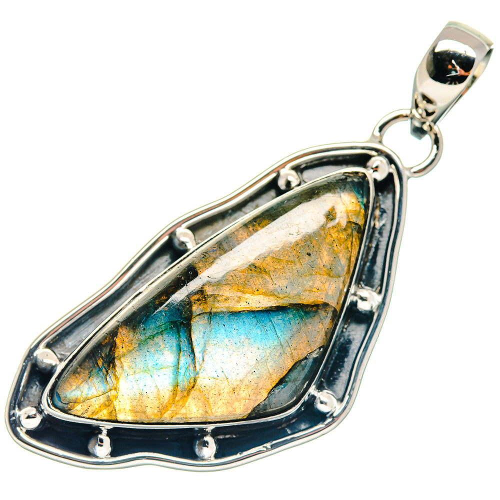 Labradorite Pendants handcrafted by Anasilvercos - PD18846