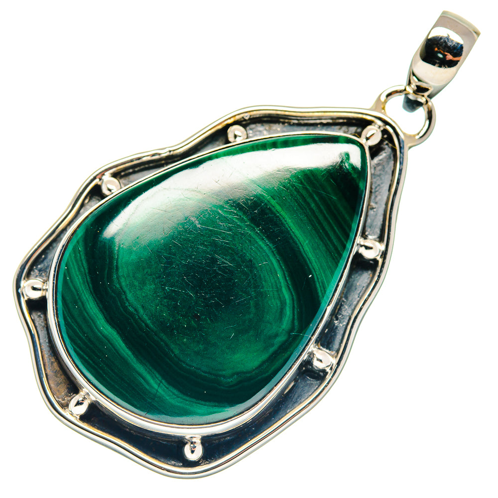 Malachite Pendants handcrafted by Anasilvercos - PD18854