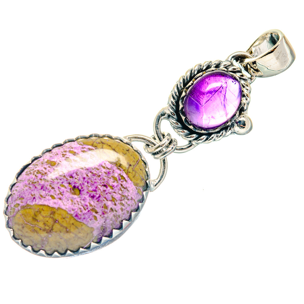 Stichtite Pendants handcrafted by Anasilvercos - PD18858