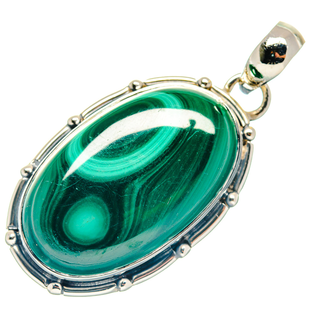 Malachite Pendants handcrafted by Anasilvercos - PD18864
