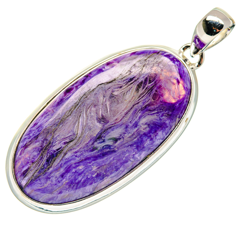 Charoite Pendants handcrafted by Anasilvercos - PD18868