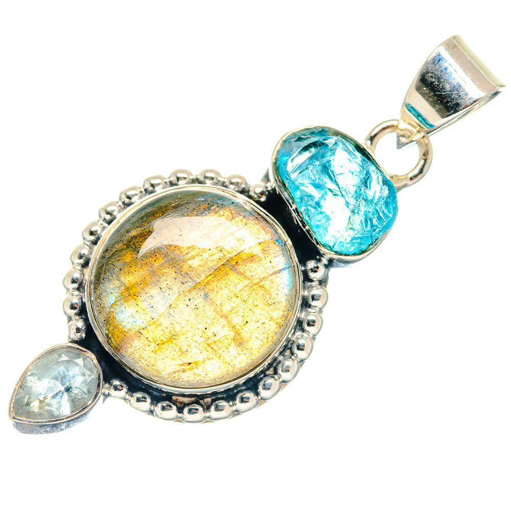 Labradorite Pendants handcrafted by Anasilvercos - PD18880