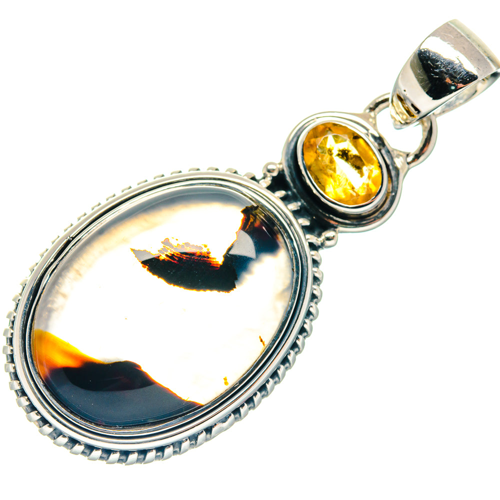 Montana Agate Pendants handcrafted by Anasilvercos - PD18886