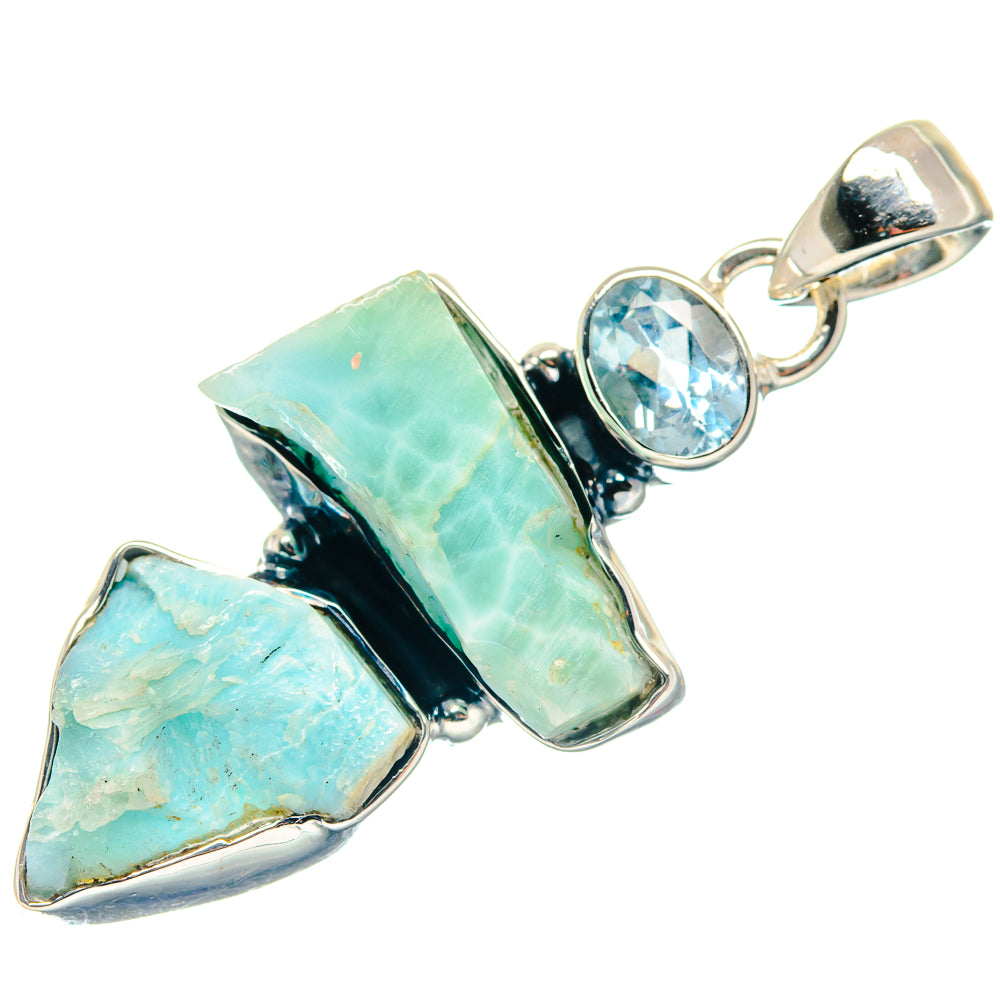 Larimar Pendants handcrafted by Anasilvercos - PD18901
