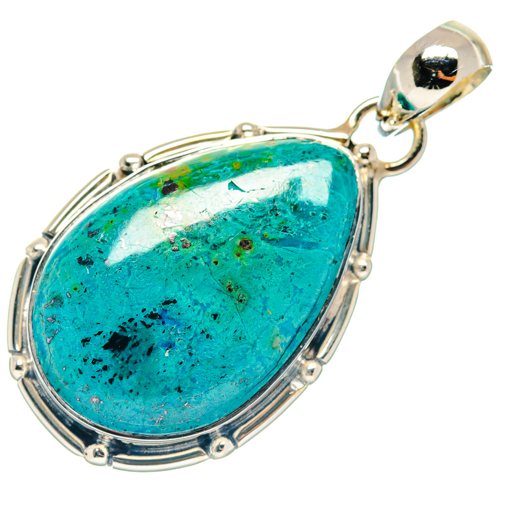 Chrysocolla Pendants handcrafted by Anasilvercos - PD18908
