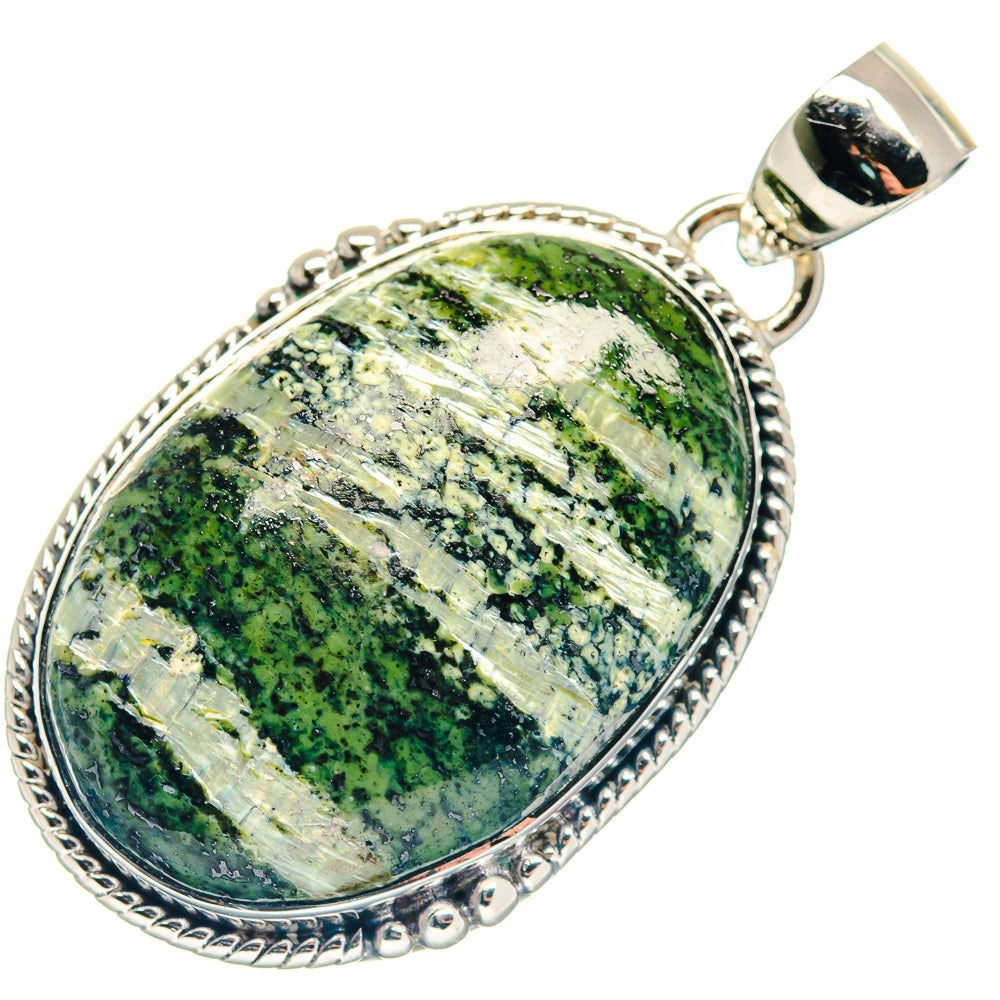 Lizard Jasper Pendants handcrafted by Anasilvercos - PD18913