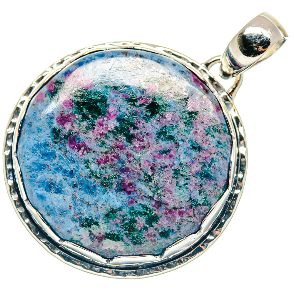 Ruby Fuchsite Pendants handcrafted by Anasilvercos - PD18914