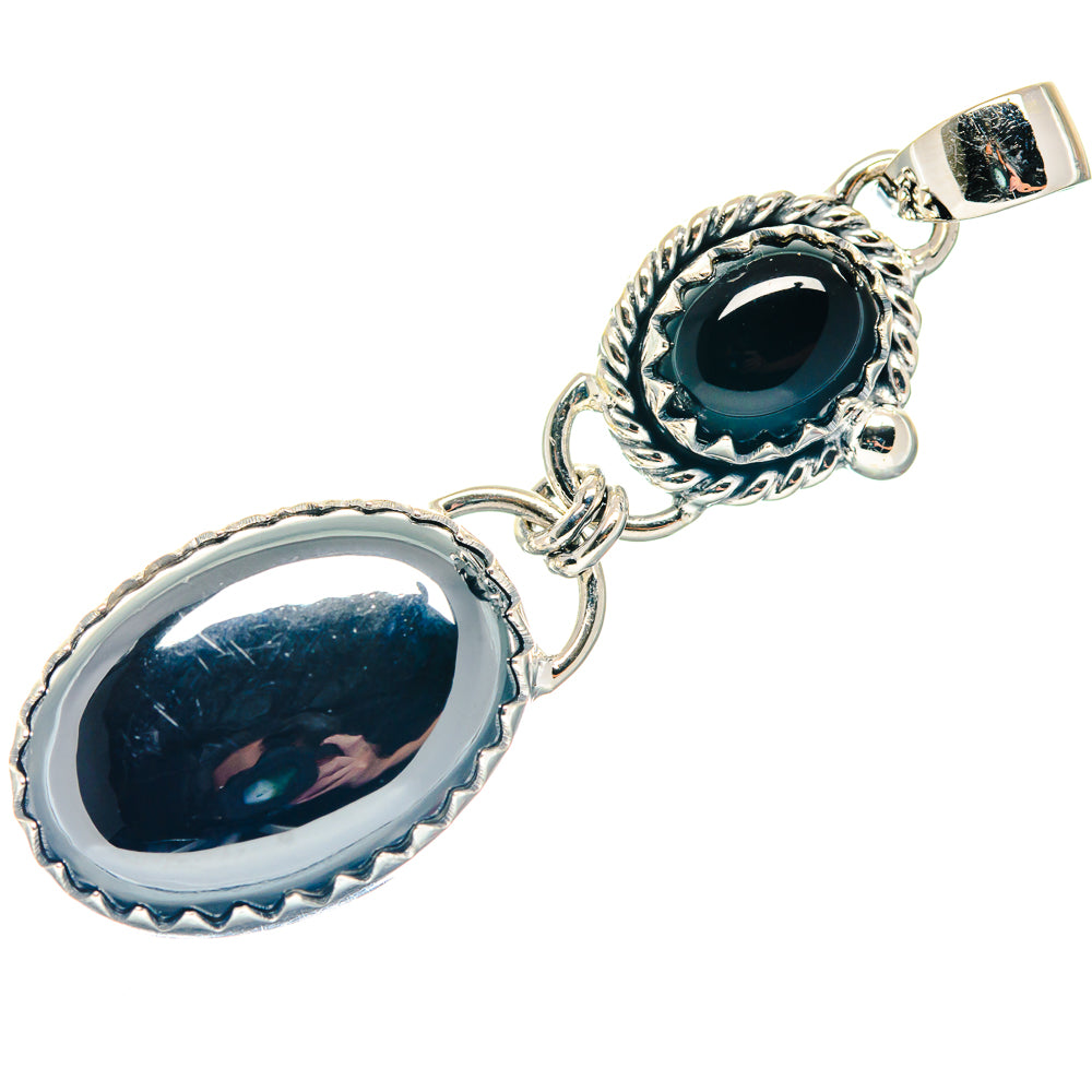 Hematite Pendants handcrafted by Anasilvercos - PD18919