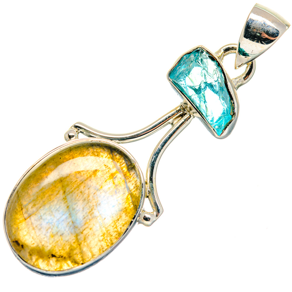Labradorite Pendants handcrafted by Anasilvercos - PD18923