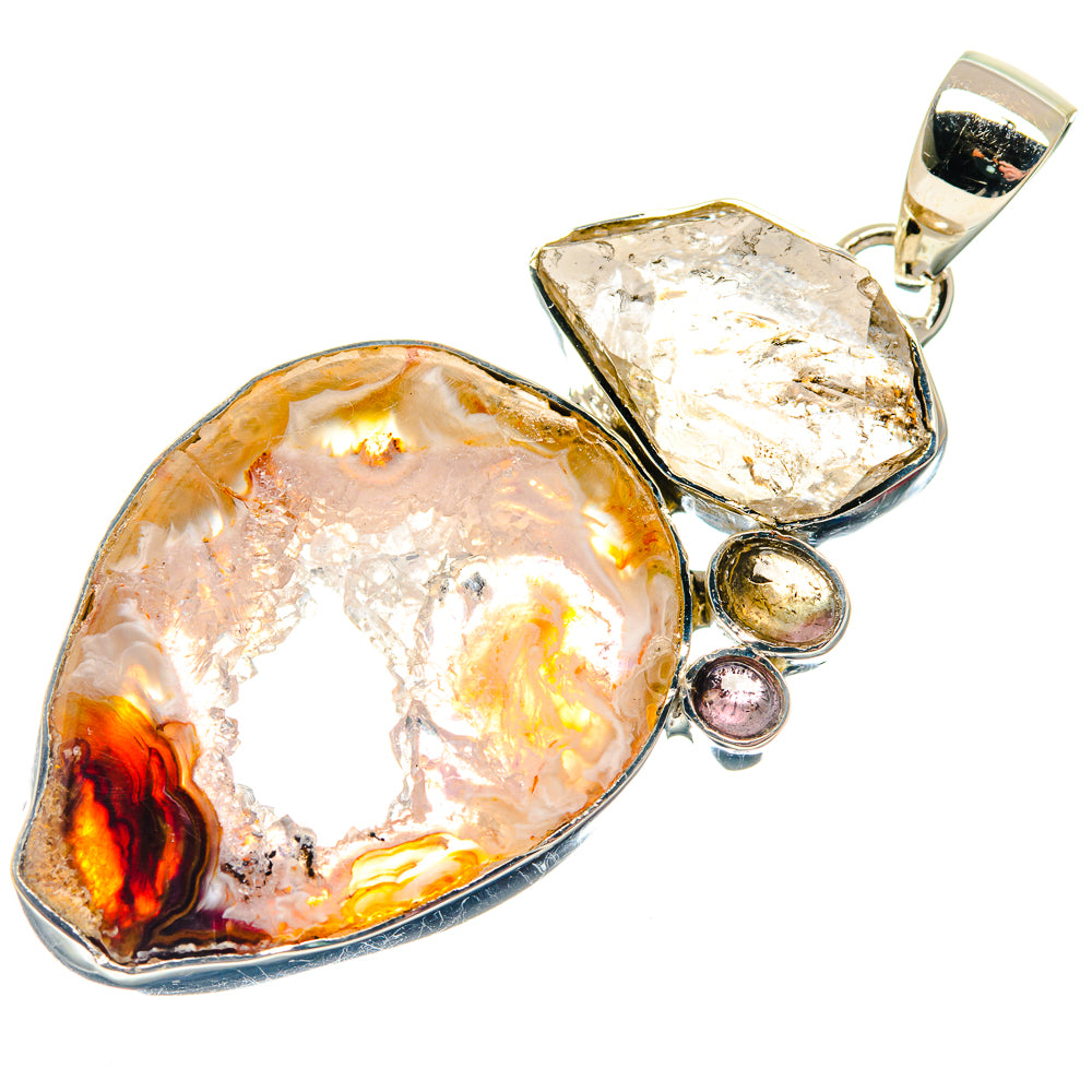 Occo Geode Pendants handcrafted by Anasilvercos - PD18933