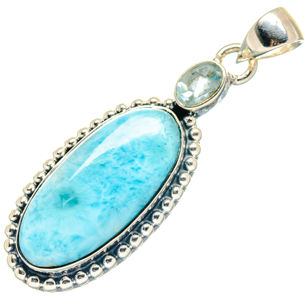 Larimar Pendants handcrafted by Anasilvercos - PD18941