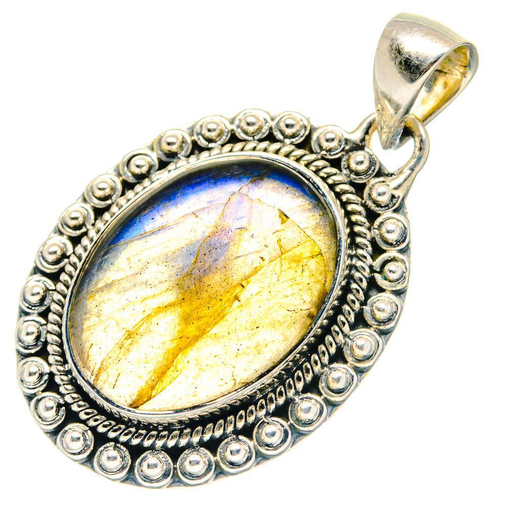 Labradorite Pendants handcrafted by Anasilvercos - PD18944