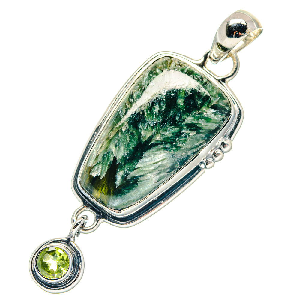 Seraphinite Pendants handcrafted by Anasilvercos - PD18960