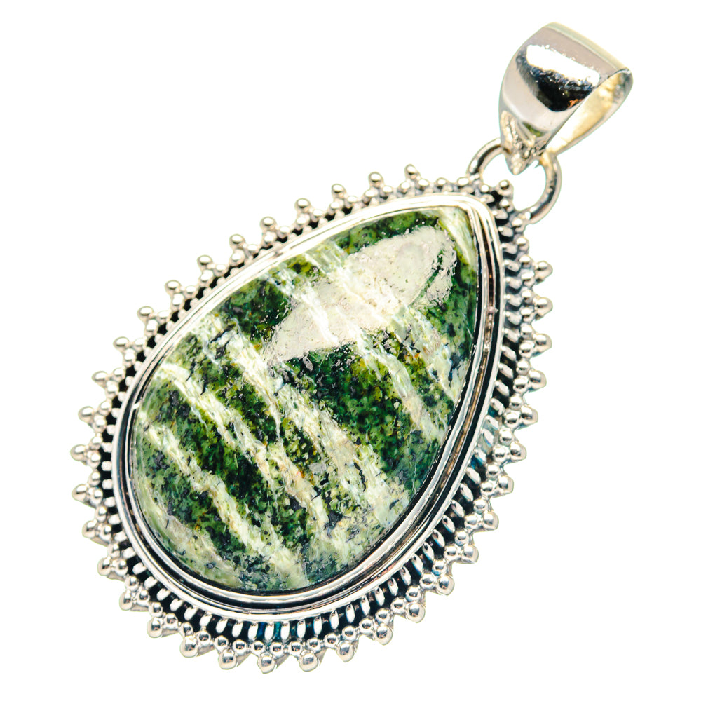 Lizard Jasper Pendants handcrafted by Anasilvercos - PD18962