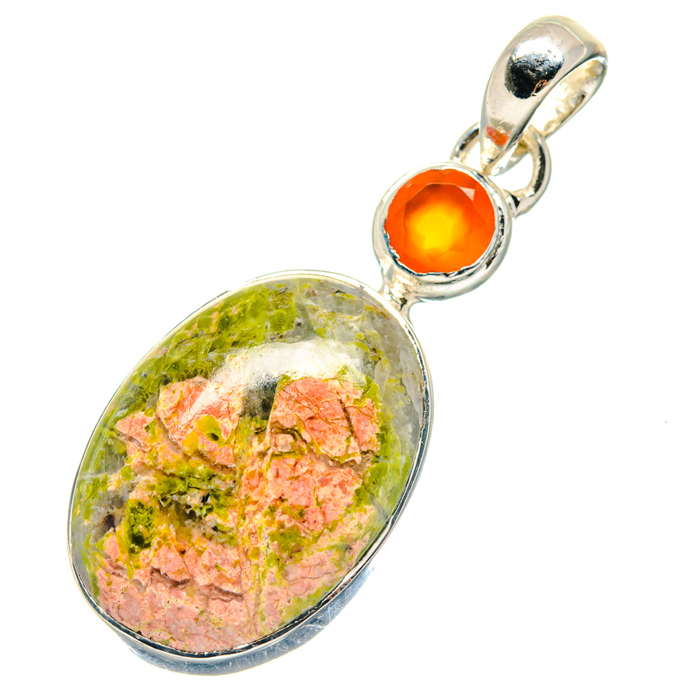 Unakite Pendants handcrafted by Anasilvercos - PD18964 - Photo 2
