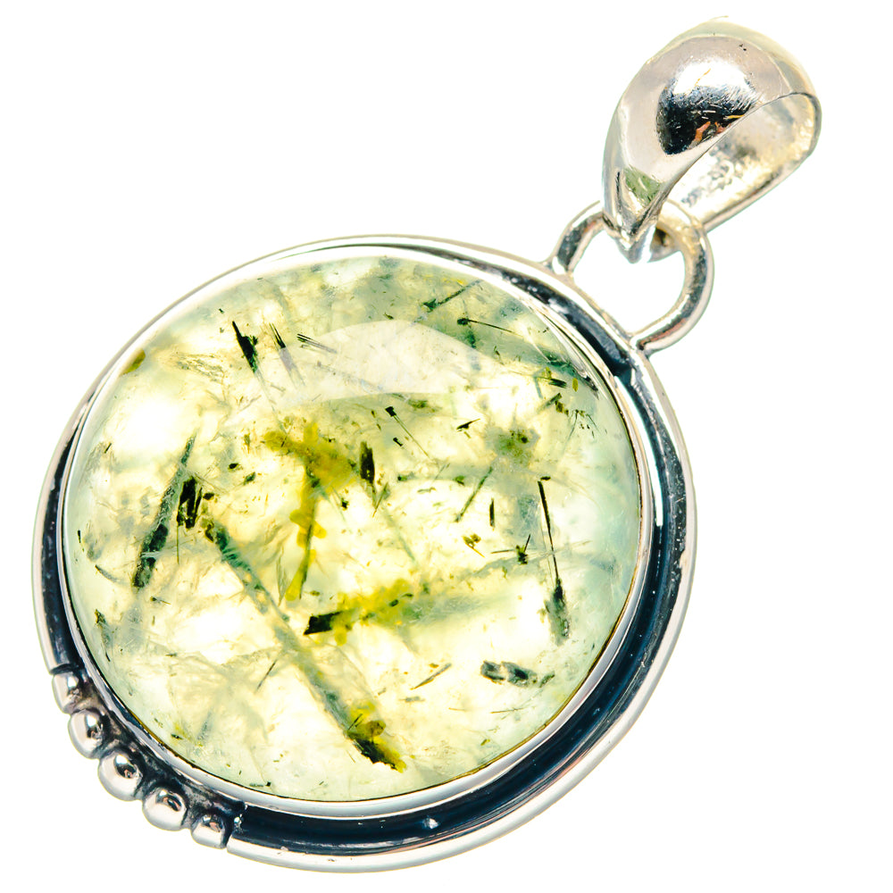 Prehnite Pendants handcrafted by Anasilvercos - PD18968