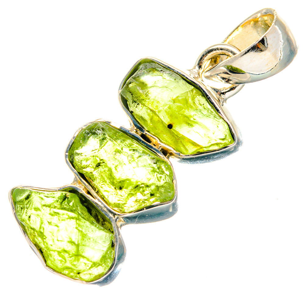 Peridot Pendants handcrafted by Anasilvercos - PD18970