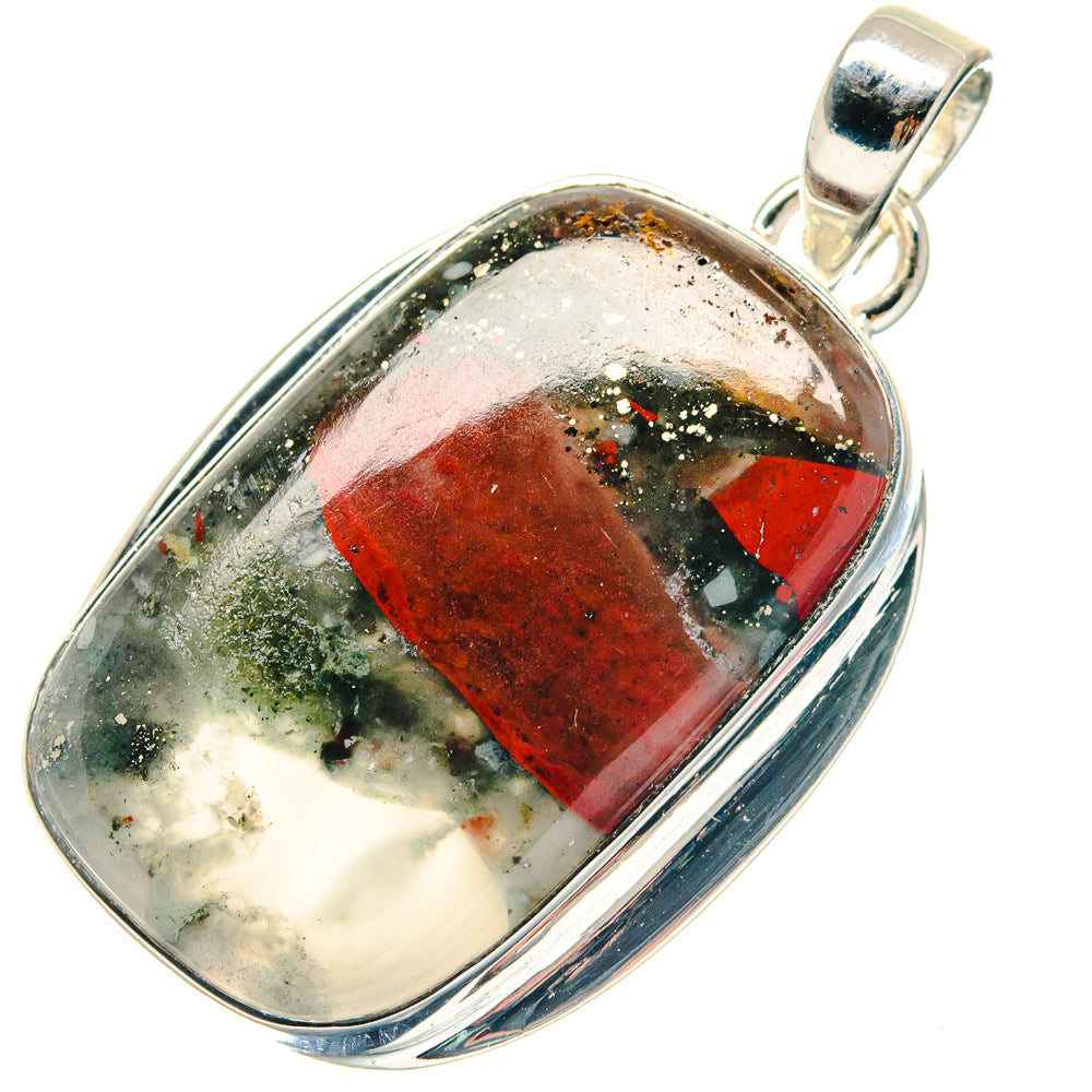 Bloodstone Pendants handcrafted by Anasilvercos - PD18978