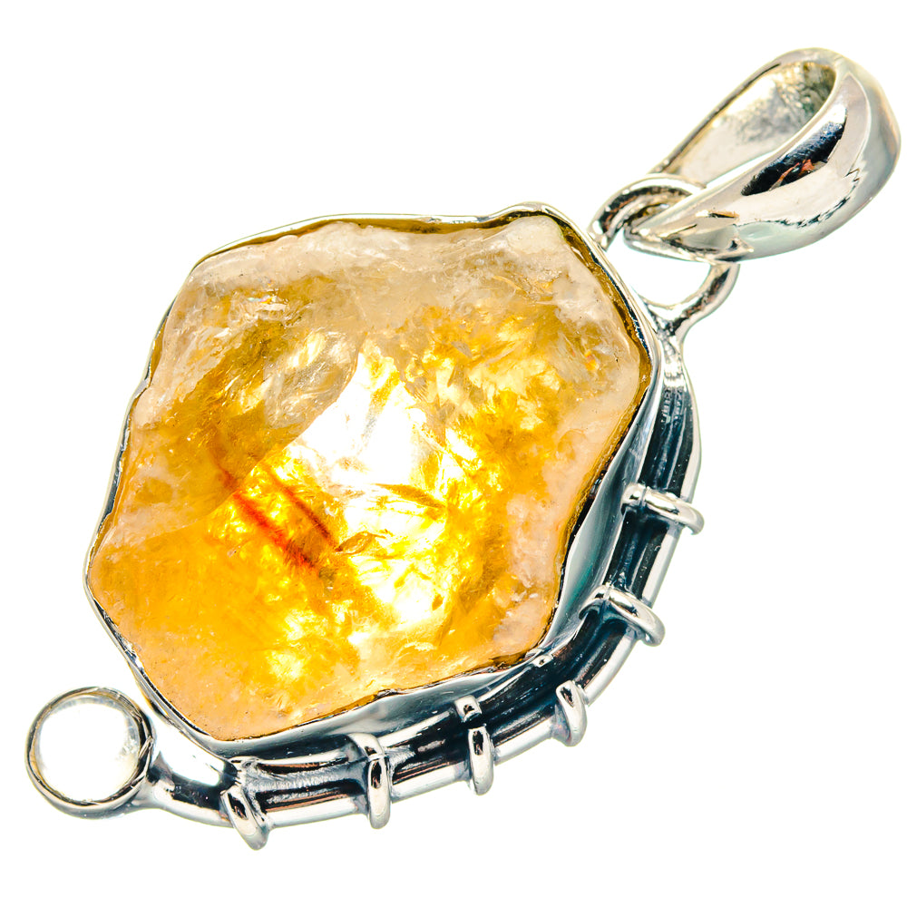 Citrine Pendants handcrafted by Anasilvercos - PD18981