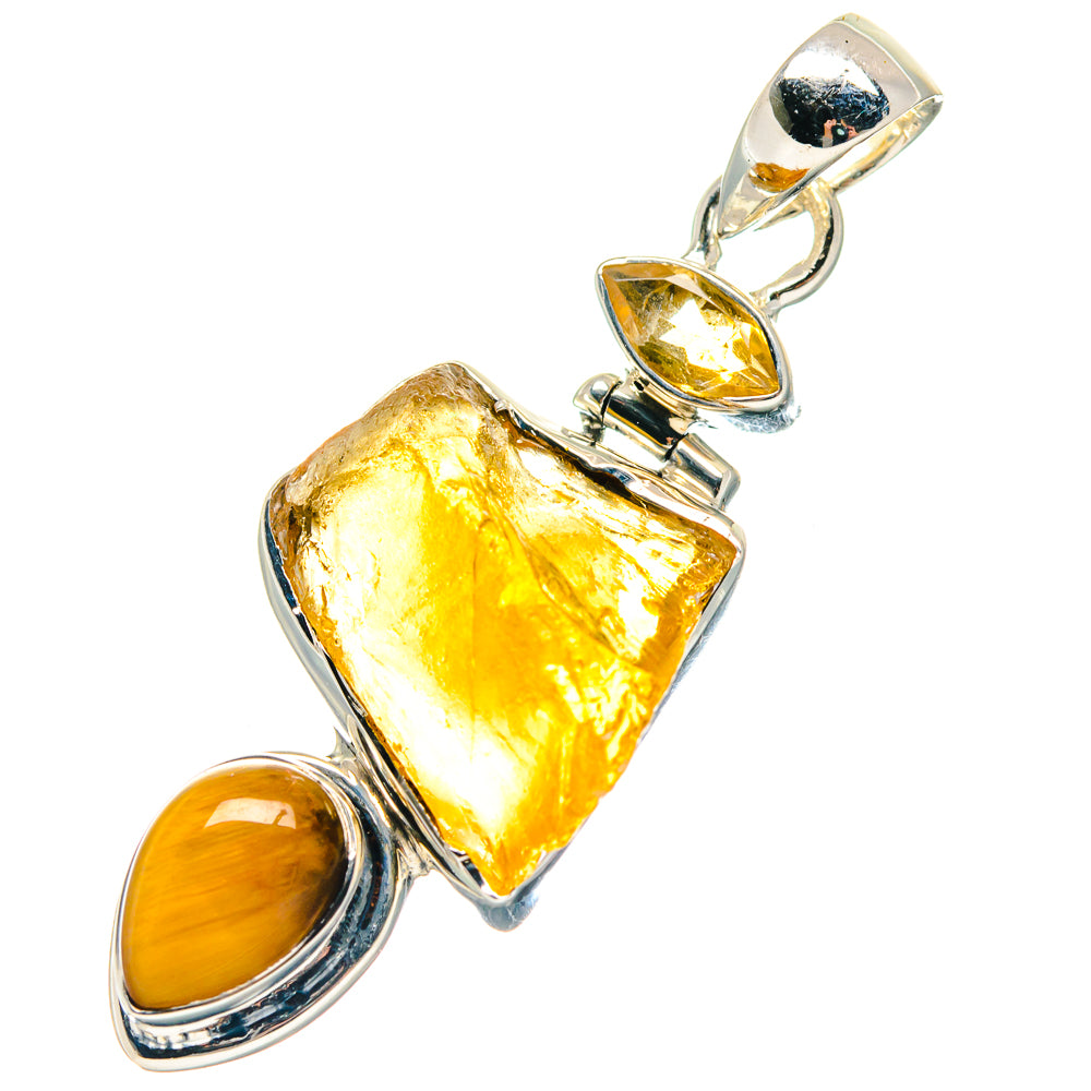 Citrine Pendants handcrafted by Anasilvercos - PD18982