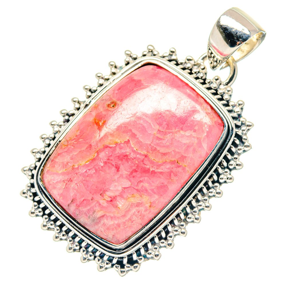 Rhodochrosite Pendants handcrafted by Anasilvercos - PD18988