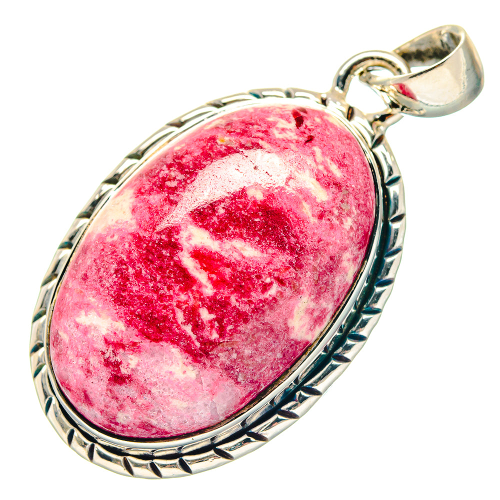 Thulite Pendants handcrafted by Anasilvercos - PD18991