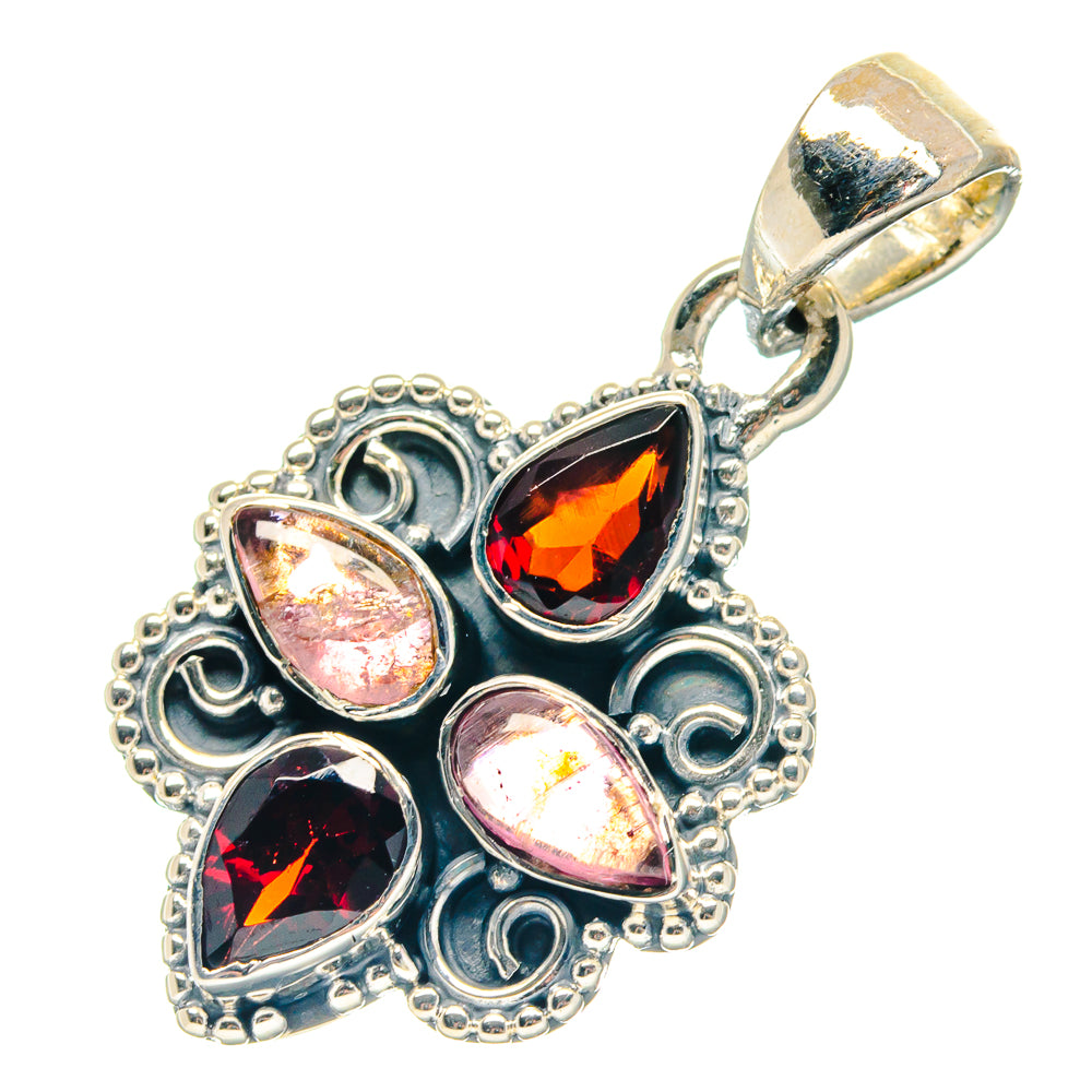 Garnet Pendants handcrafted by Anasilvercos - PD18994
