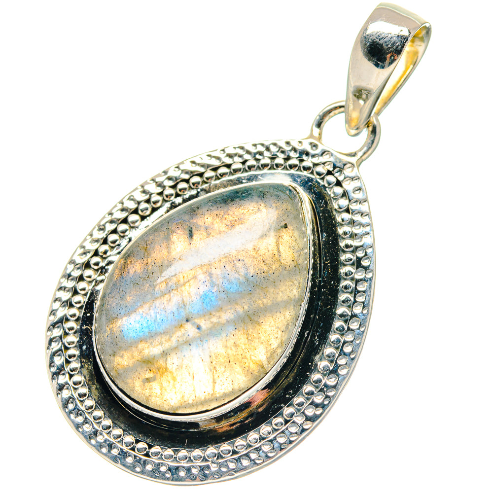 Labradorite Pendants handcrafted by Anasilvercos - PD19027