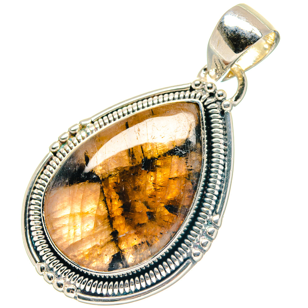 Chiastolite Pendants handcrafted by Anasilvercos - PD19051 - Photo 2
