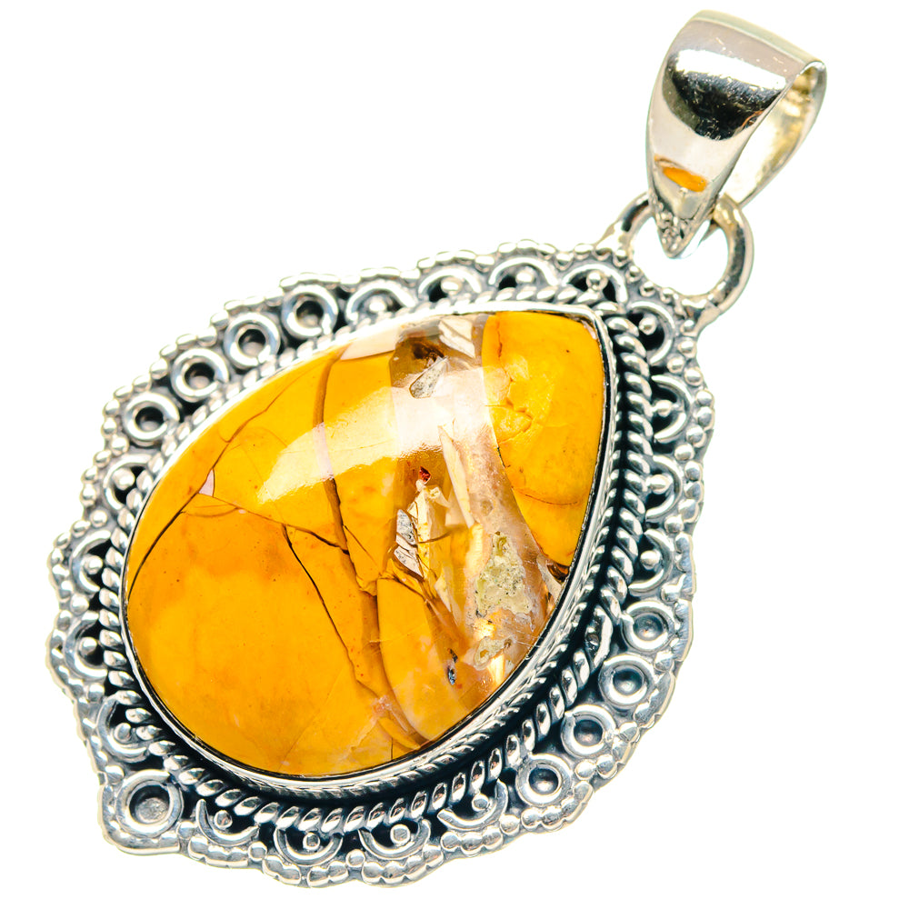 Brecciated Mookaite Pendants handcrafted by Anasilvercos - PD19057