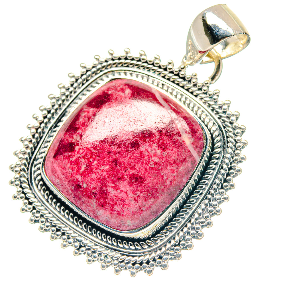 Thulite Pendants handcrafted by Anasilvercos - PD19066
