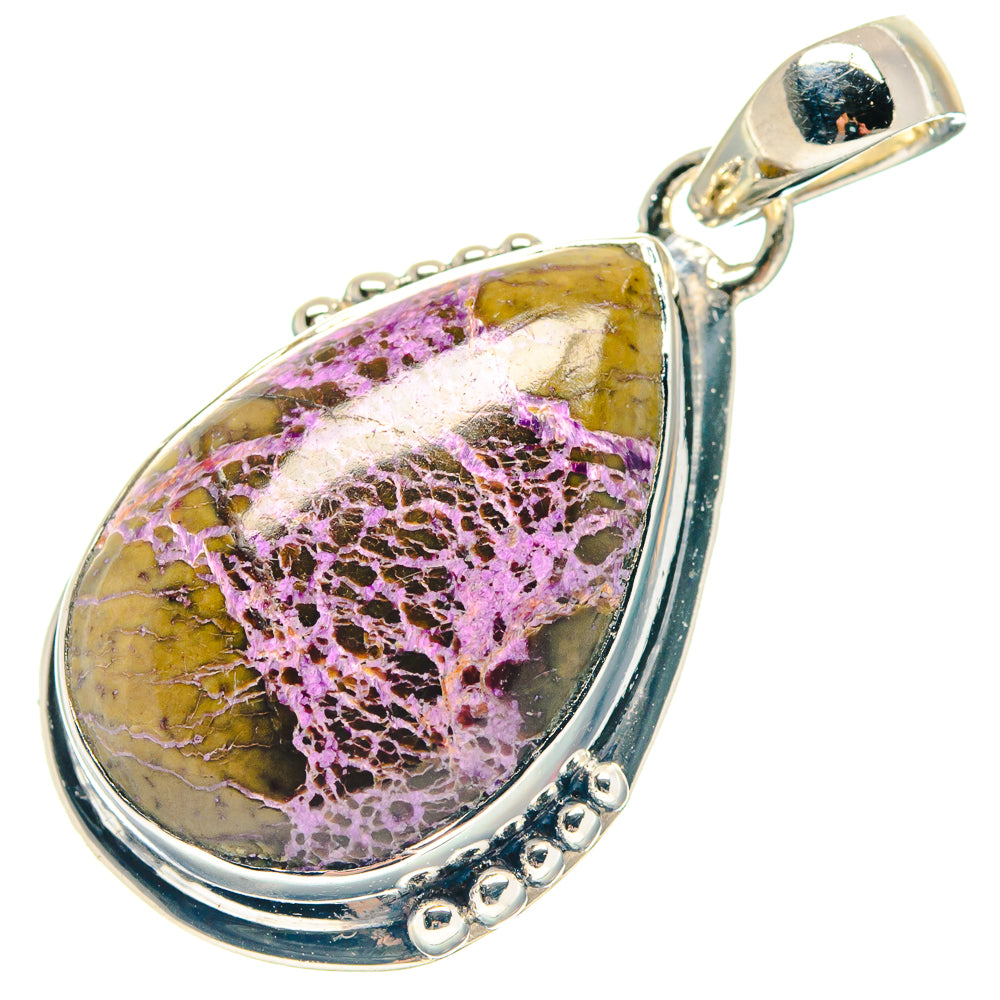 Stichtite Pendants handcrafted by Anasilvercos - PD19074