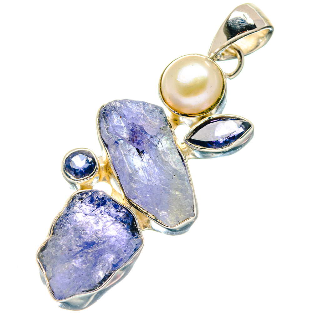 Tanzanite Pendants handcrafted by Anasilvercos - PD19077